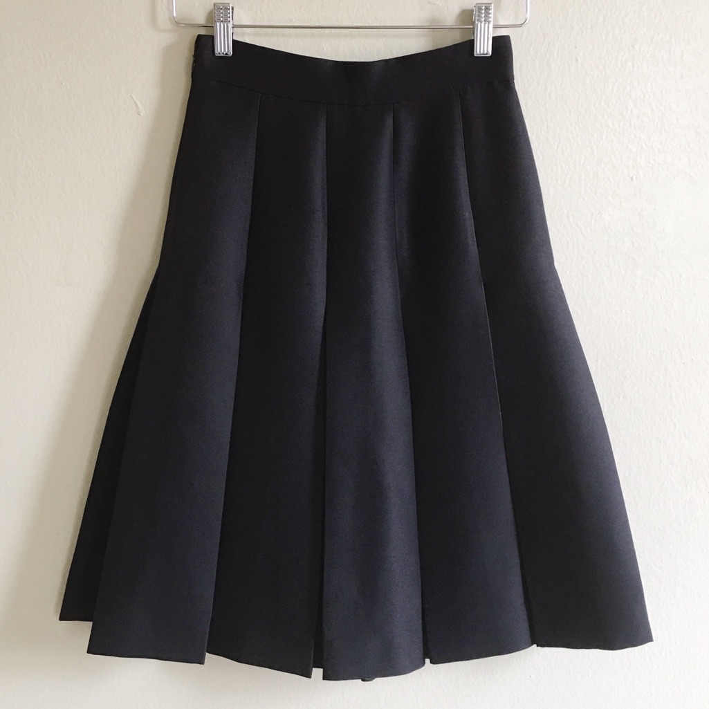 Giambattista Valli Structured Pleated Skirt